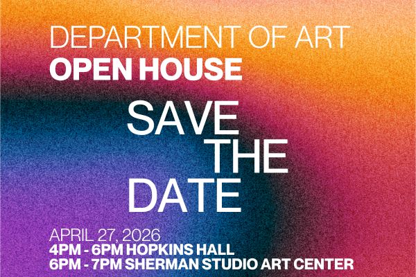 Save the Date Open house April 27 4pm - 7pm 