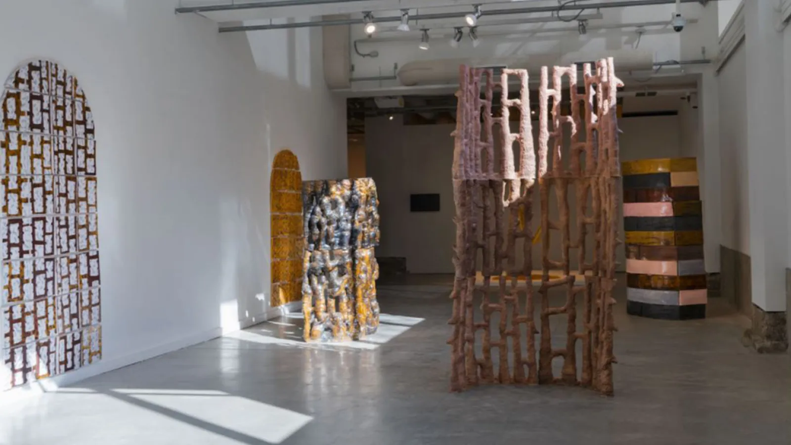 Ceramics installation