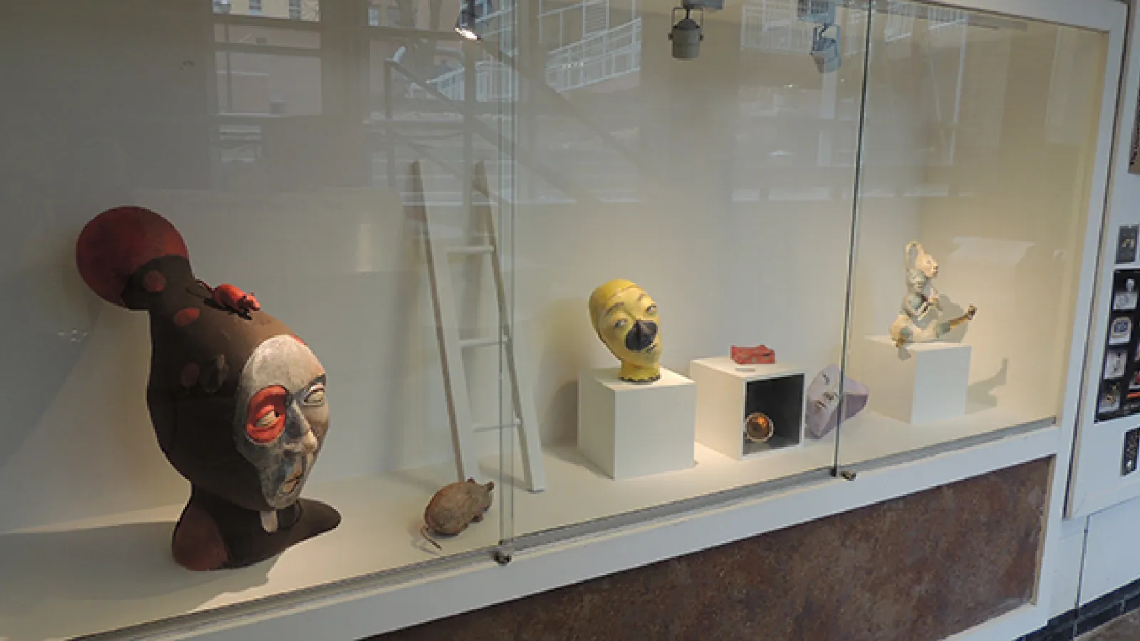 Ceramics display case