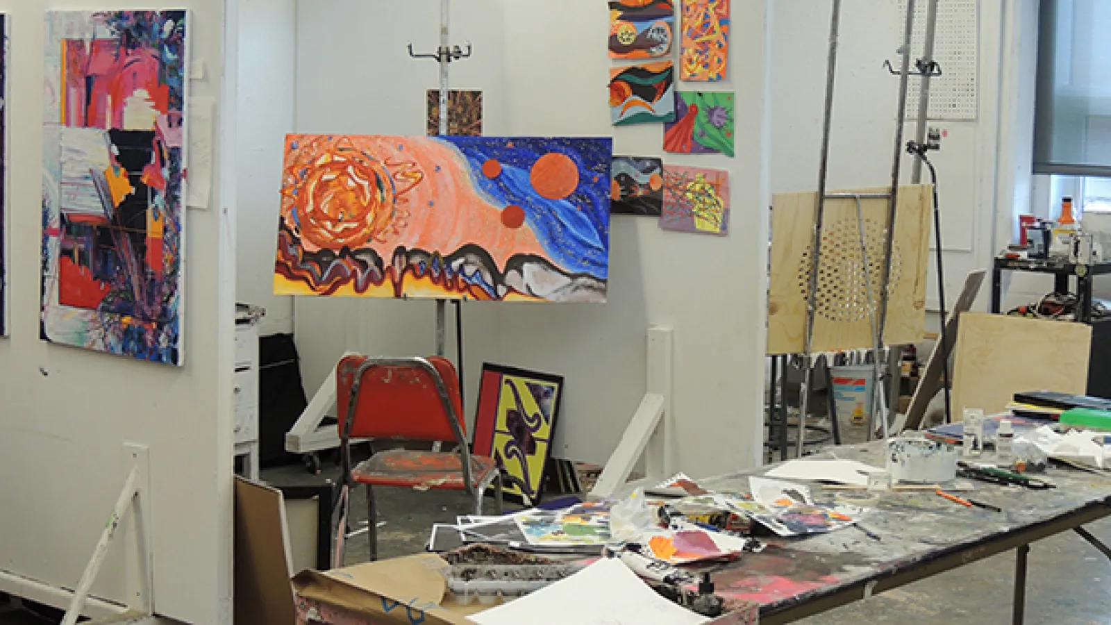 Painting studio and classroom