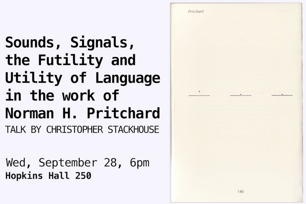 Sounds, Signals, the futility and utility of language. A Talk by Christopher Stackhouse.
