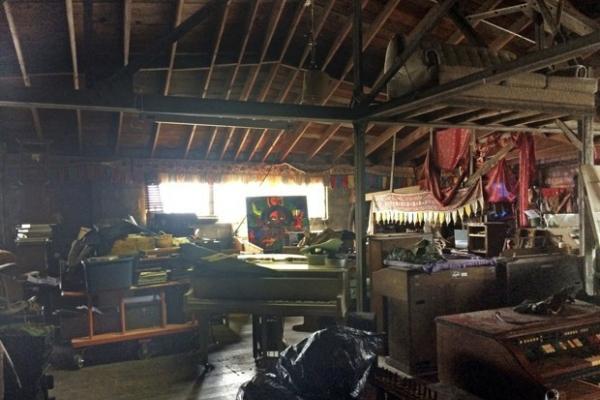 Interior of the Ghost Ship in Oakland in 2014 (Ajesh Sha via AP) Interior of the Ghost Ship in Oakland in 201
