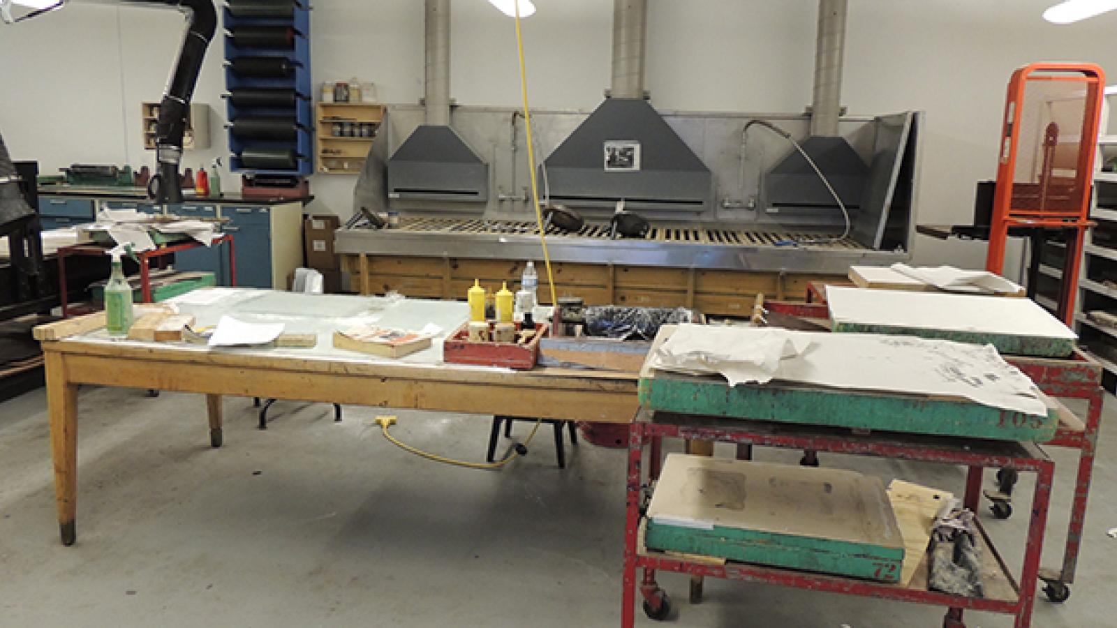 Printmaking facilities