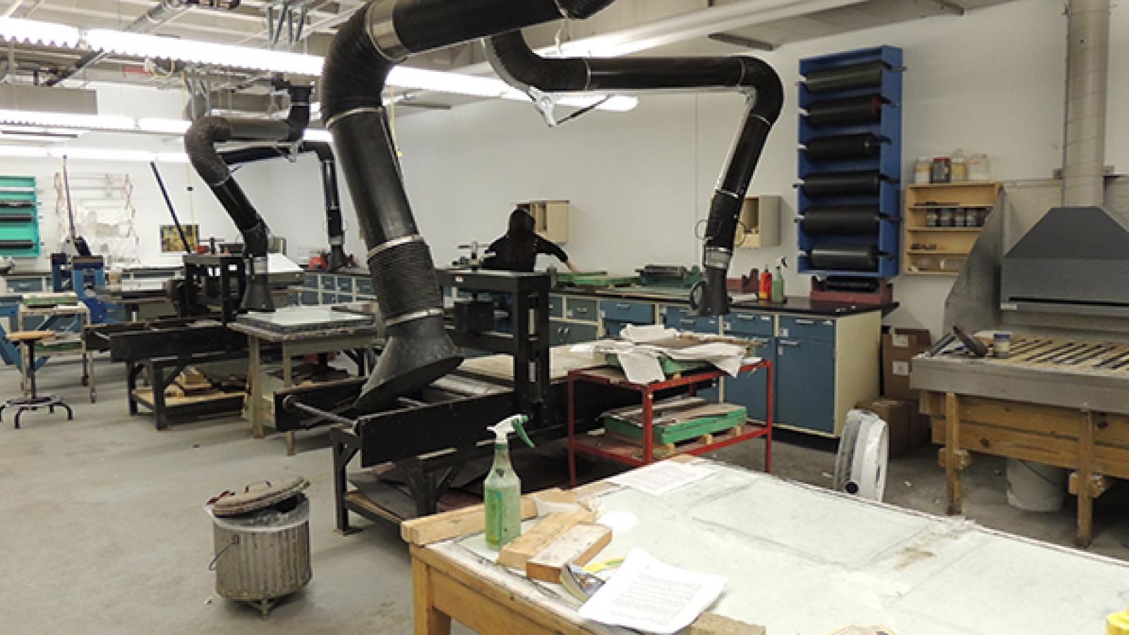 Printmaking Lab facilities